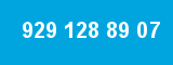 929 128 89 07